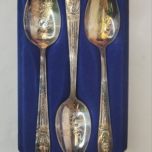 WM Rogers IS Silver Presidential Commemorative Spo